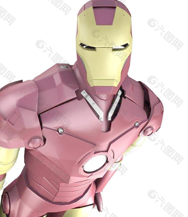 钢铁侠精模 3D Iron Man for Maya