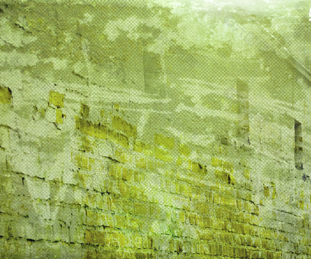 绿色垃圾城市墙壁背景