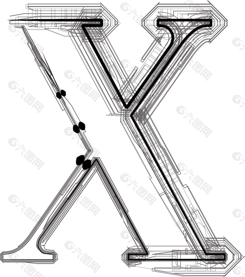 现代单字母 X 标志 — 图库矢量图像© vectorfirst #147713955