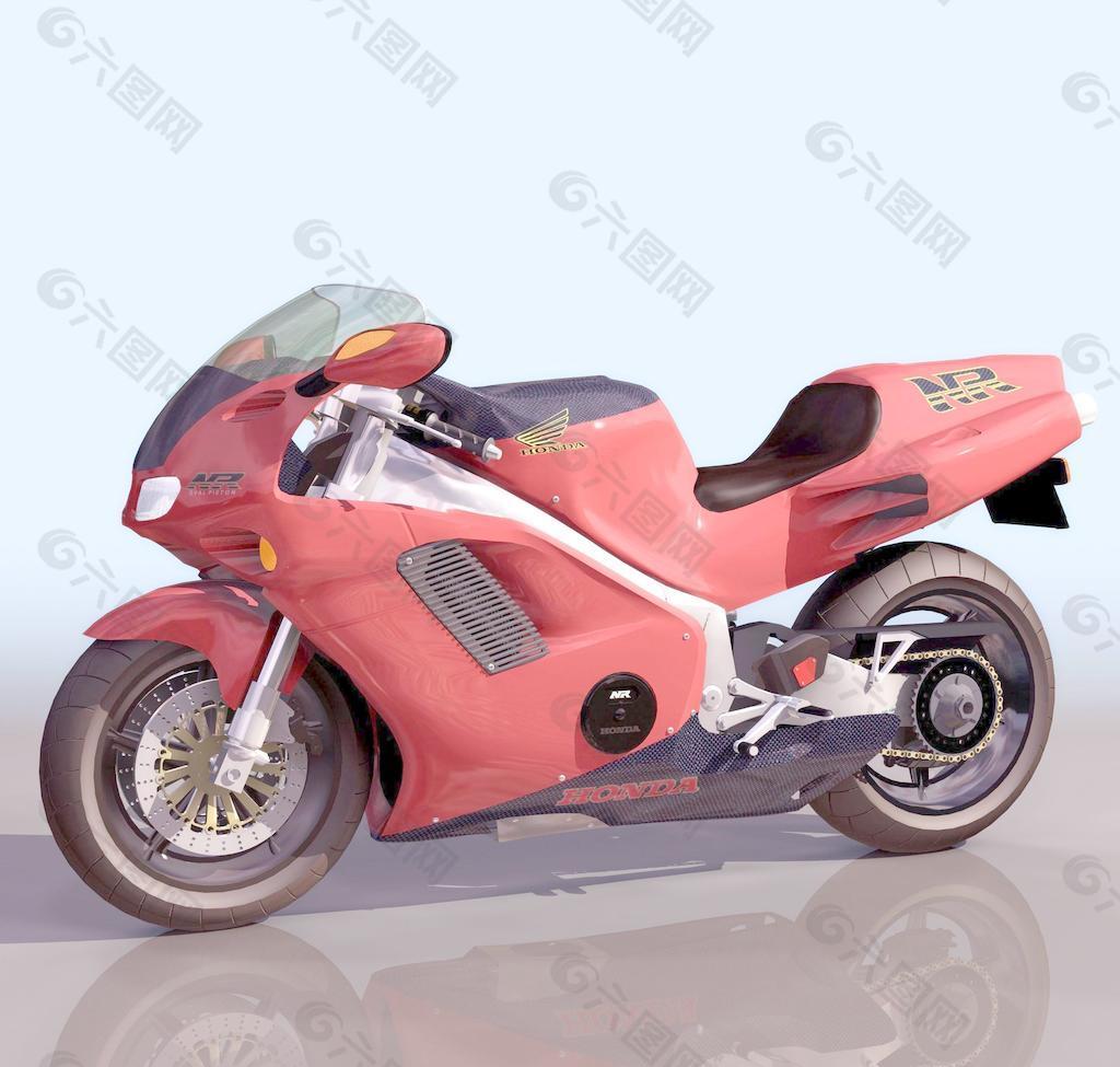 HOND_NR 摩托车模型010