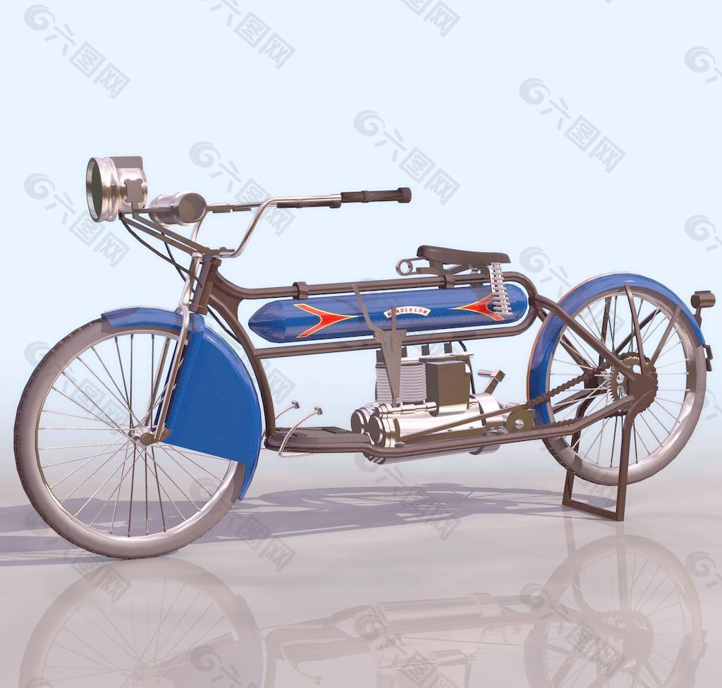 HEND1912 摩托车模型09