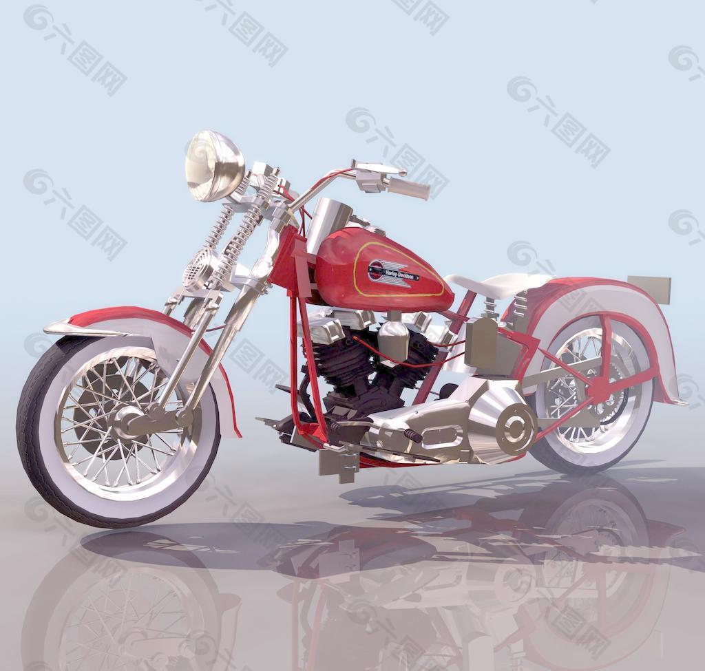 ELTYPE 摩托车模型02