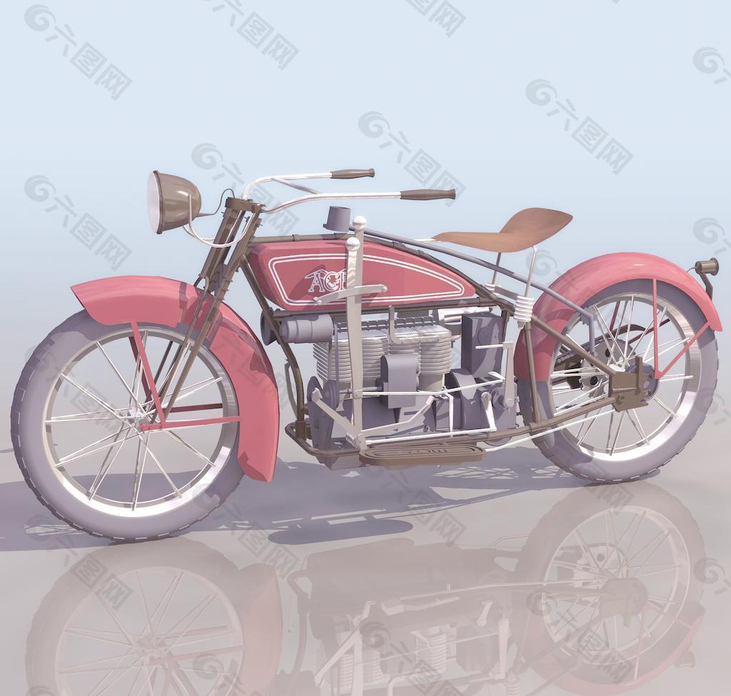 ACE 摩托车模型01