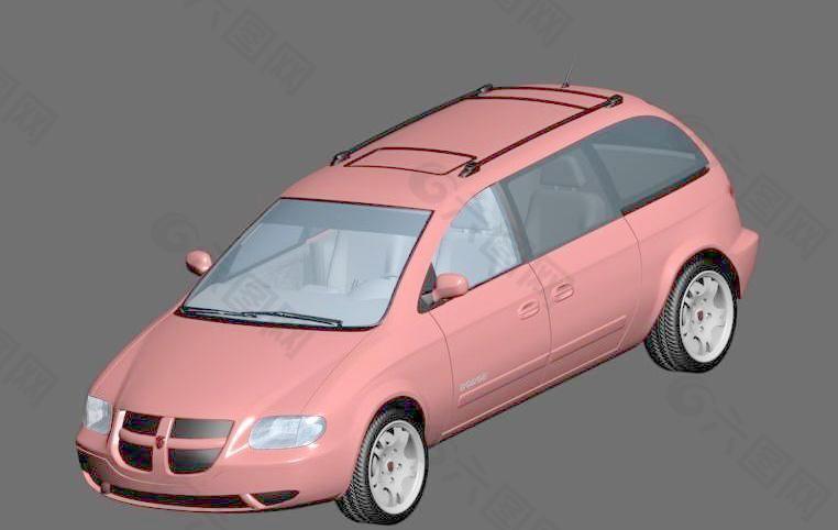 道奇轿车Dodge Caravan 2003(带贴图)