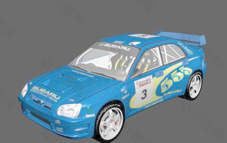 斯巴鲁赛车Subaru Impreza WRC