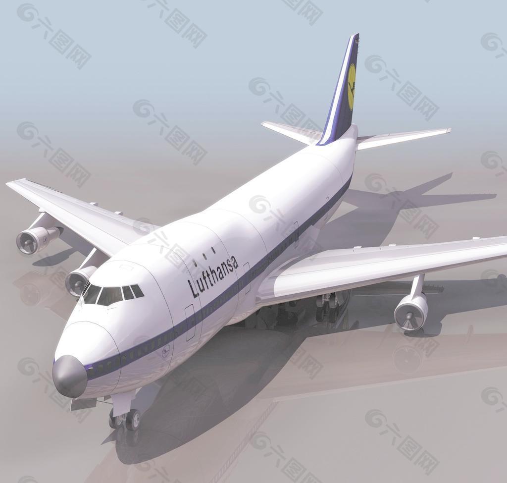 B747 飞机模型06