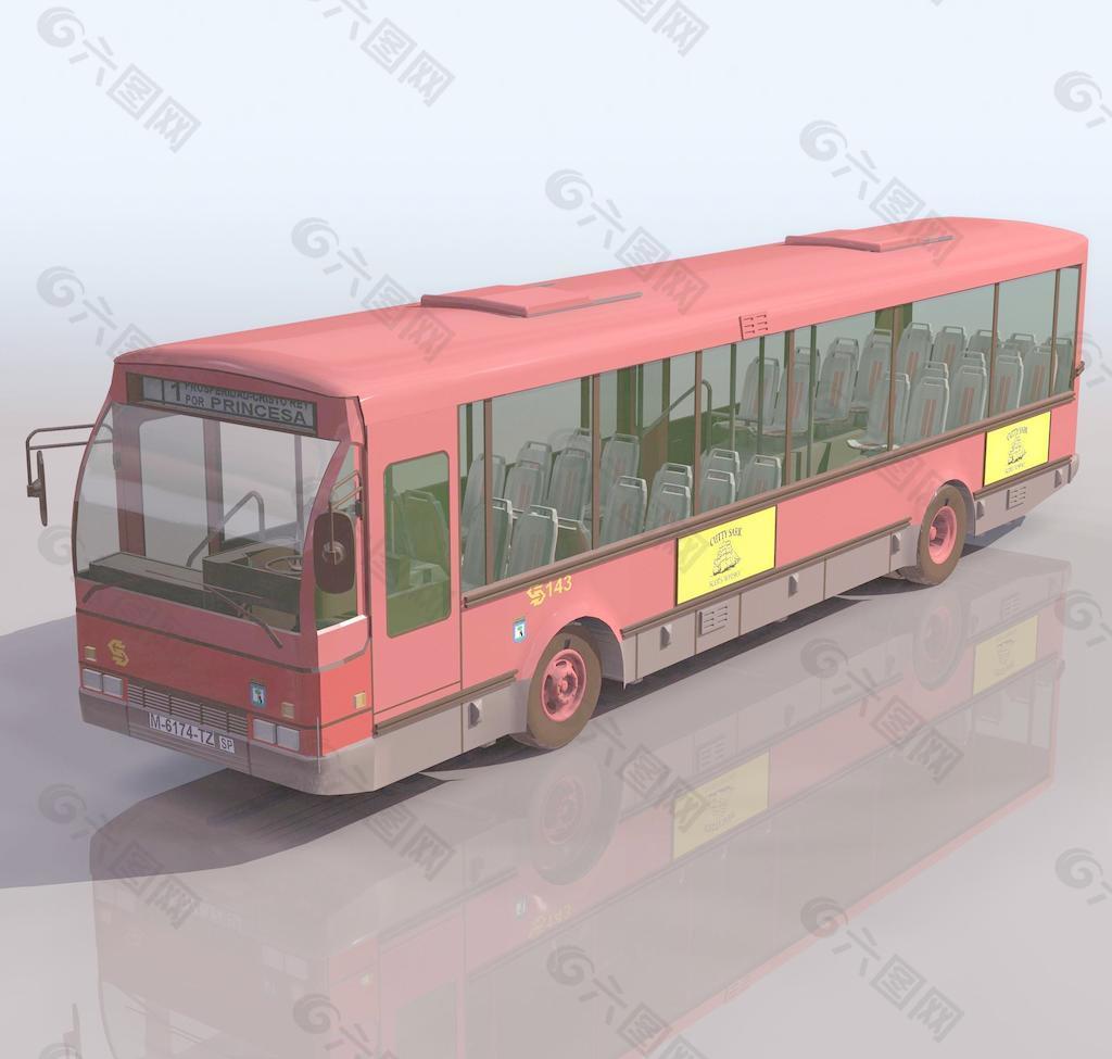 EMT 公交车模型05
