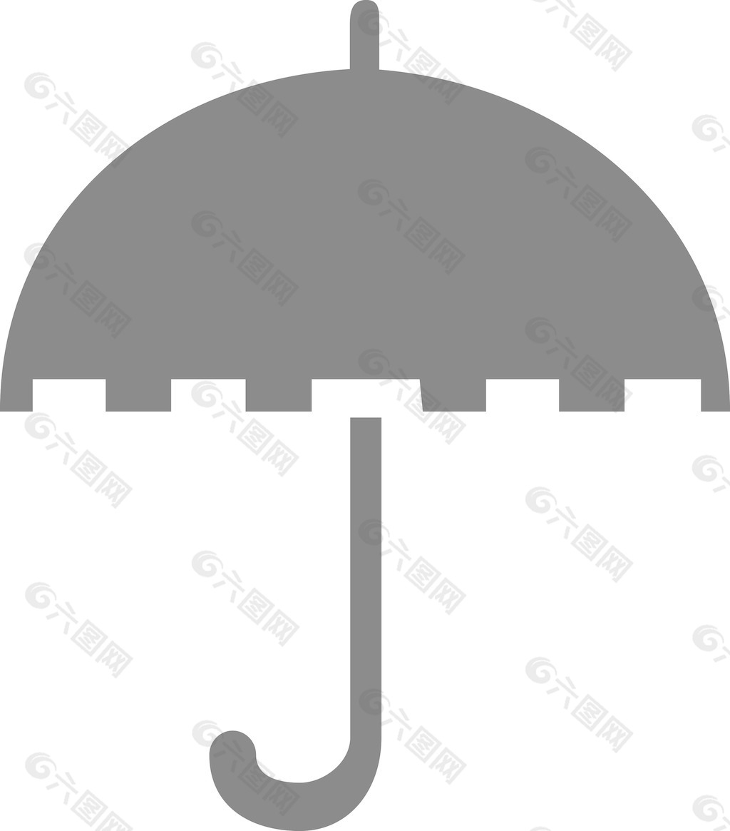 伞4字形图标