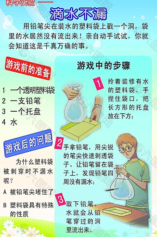 科学小实验图片