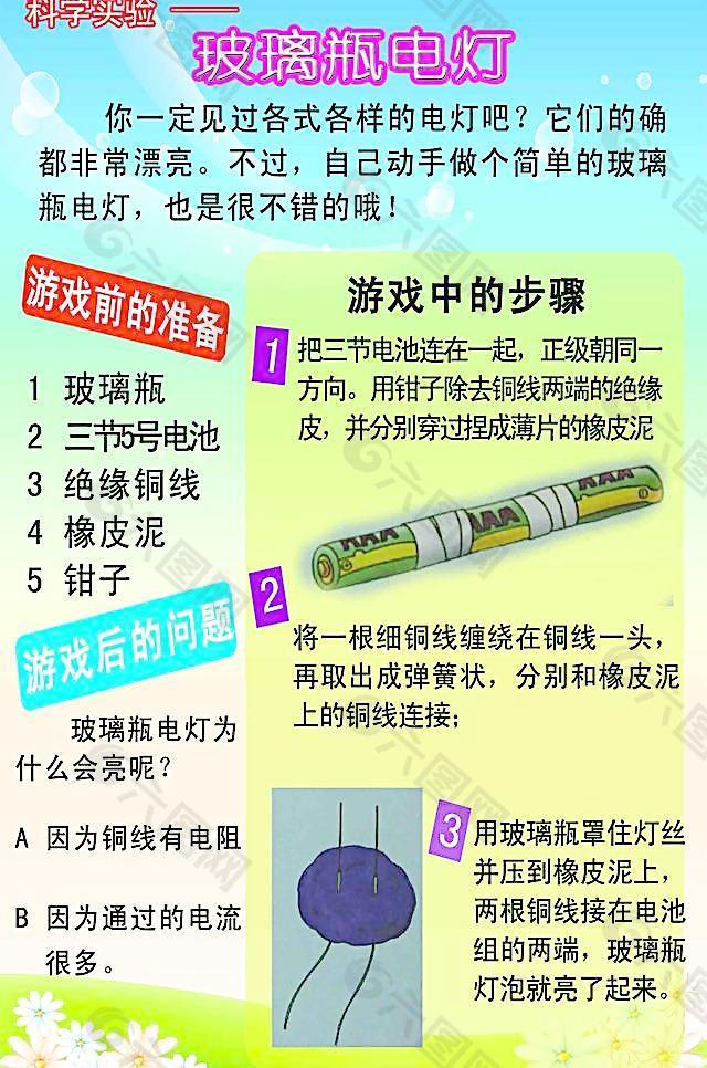 科学小实验图片