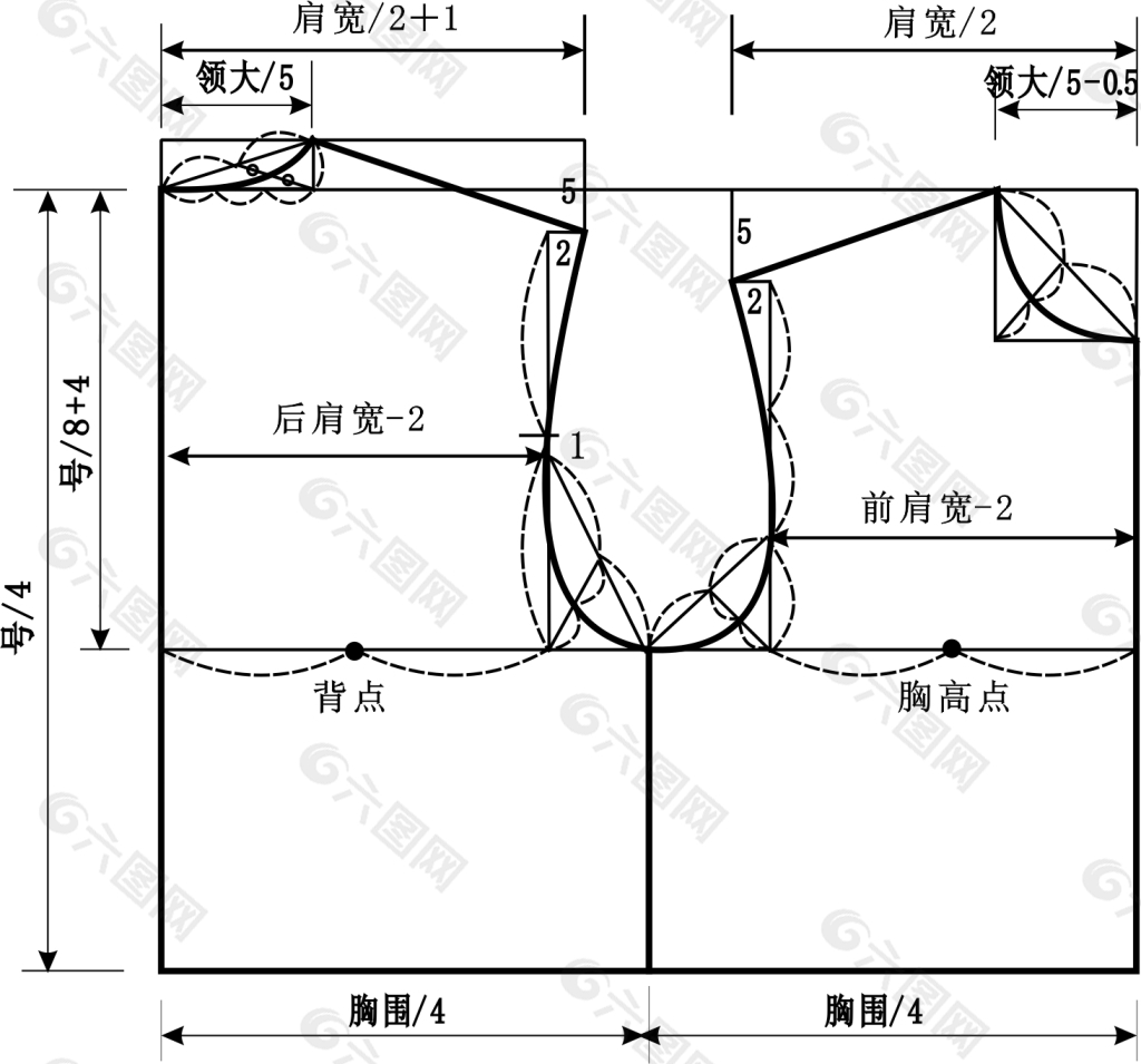 男上衣原样制作