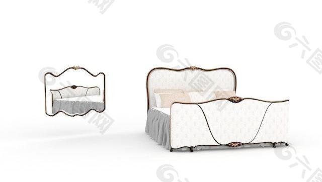 Angelo Cappellini Classic Bed 经典的床