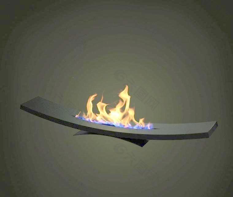 fireplace 简单小台炉 011
