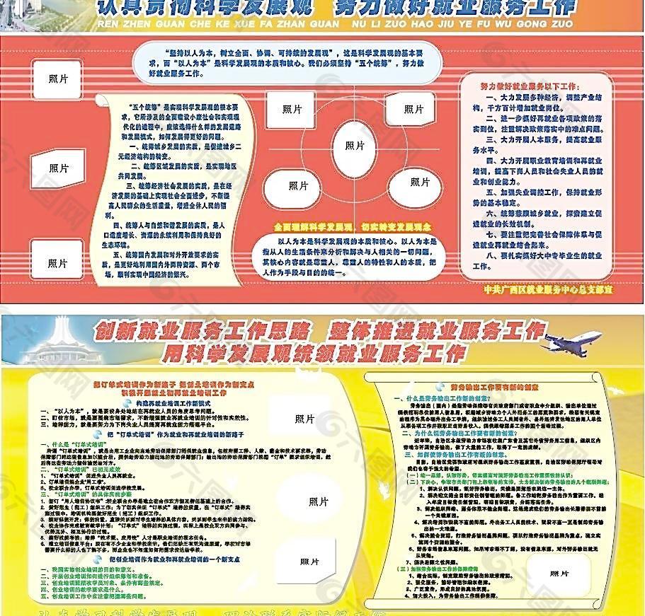 科学发展观板报图片