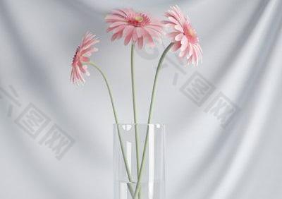 高精细 花瓶 018 花朵
