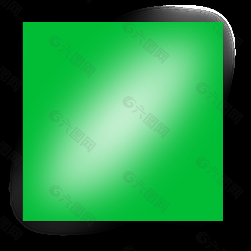绿色矩形
