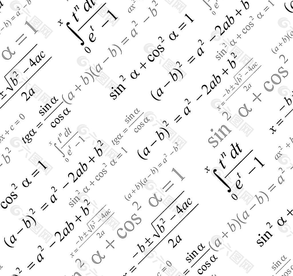 数学公式图片设计元素素材免费下载 图片编号 六图网