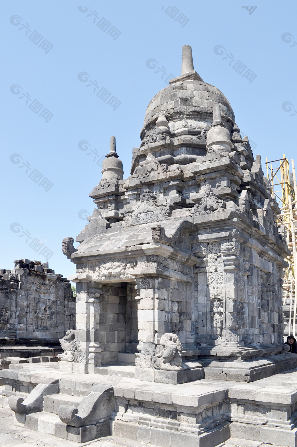 古老的婆罗浮屠寺庙