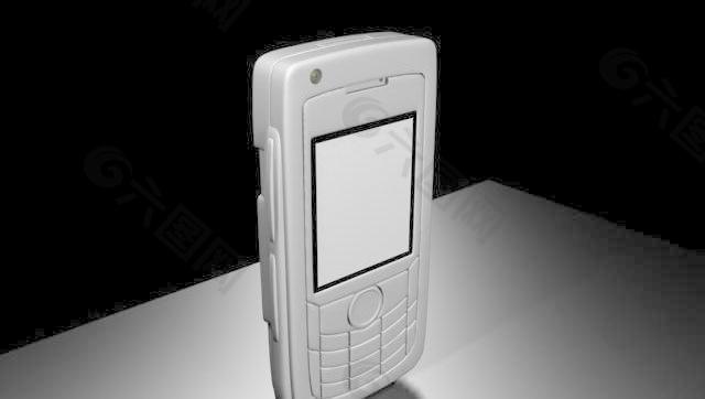3g手机白模