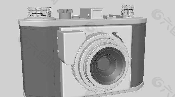 1948年出产的Olympus老式照相机模型