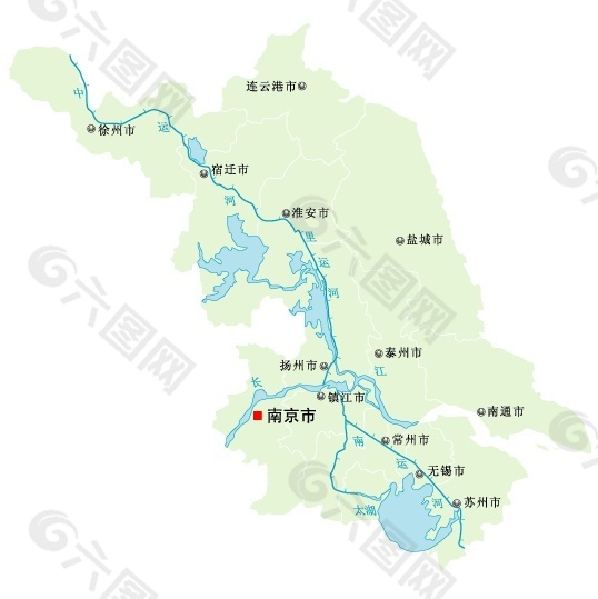 中国江苏地图免费下载