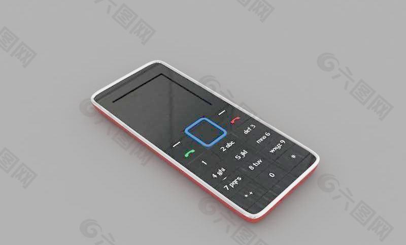 mobile model in 3dsmax 手机模型