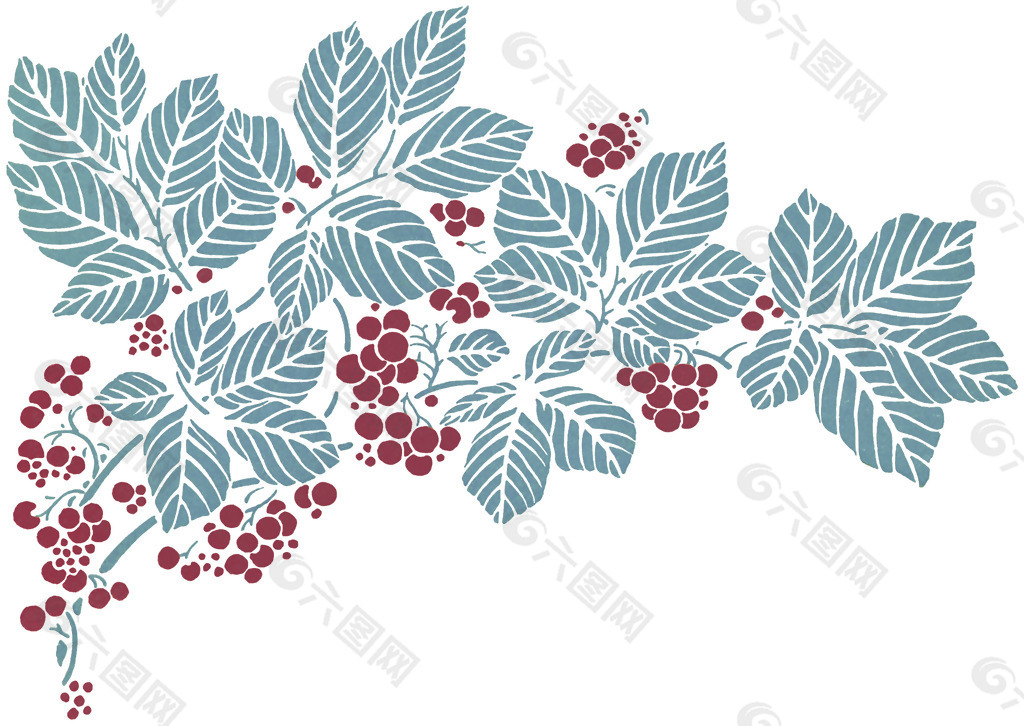 位图优雅植物花青色红色免费素材产品工业素材免费下载 图片编号 六图网