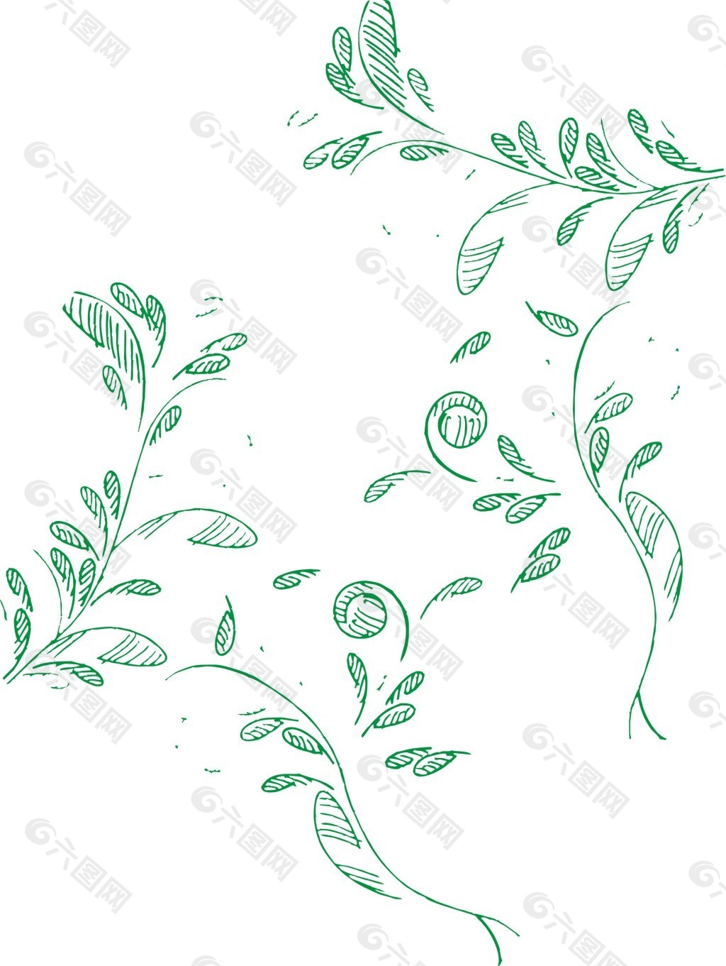 绿色藤蔓