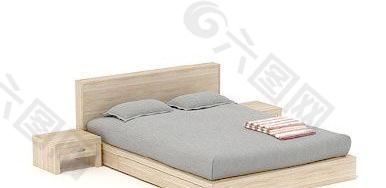 Bed 现代床048