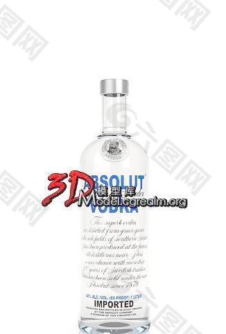 Alcohol 酒 vodka 伏特加酒 Bottle 酒瓶 1-1