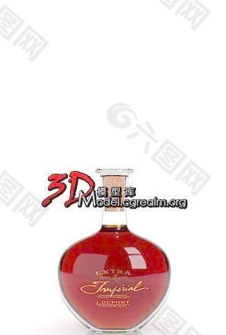 Bottle 酒瓶 Alcohol 酒 cognac 科涅克白兰地 2