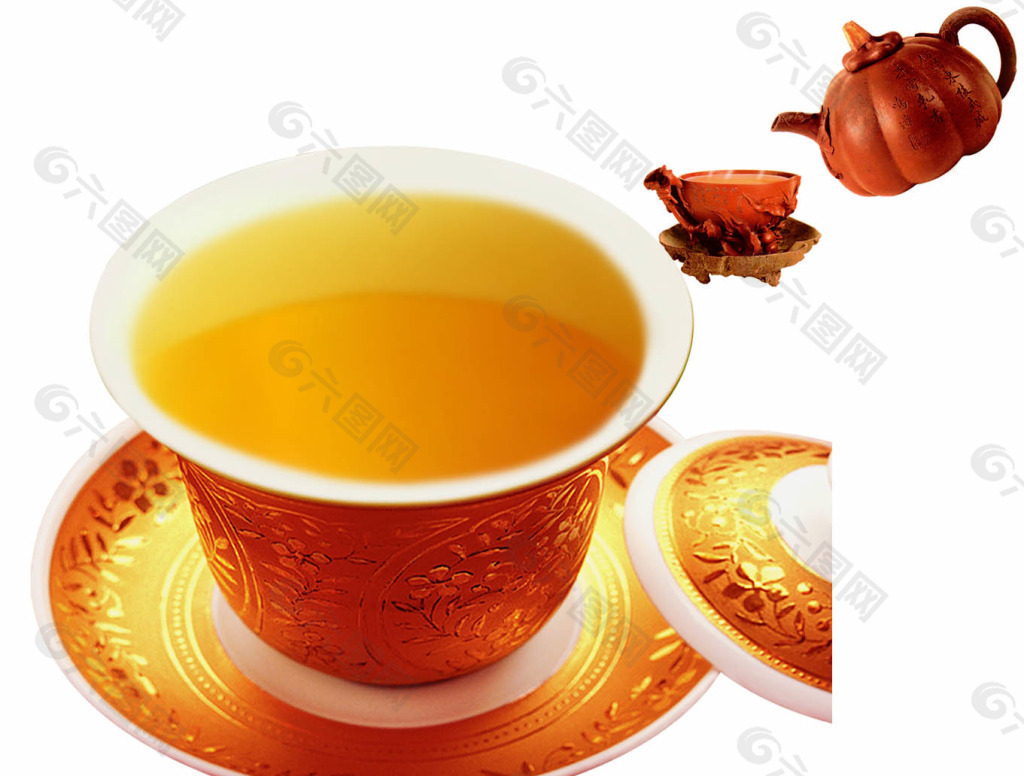 高档茶杯 陶瓷茶壶