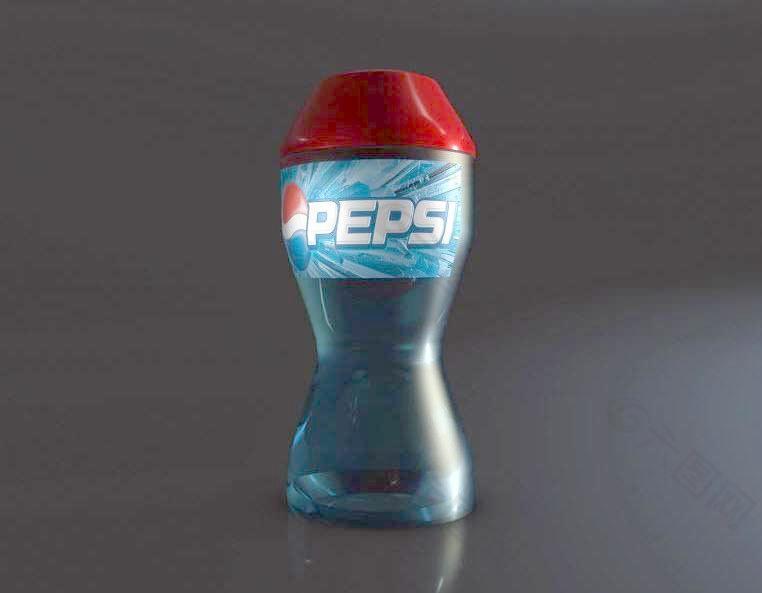 PEPSI 3D 百事可乐瓶子