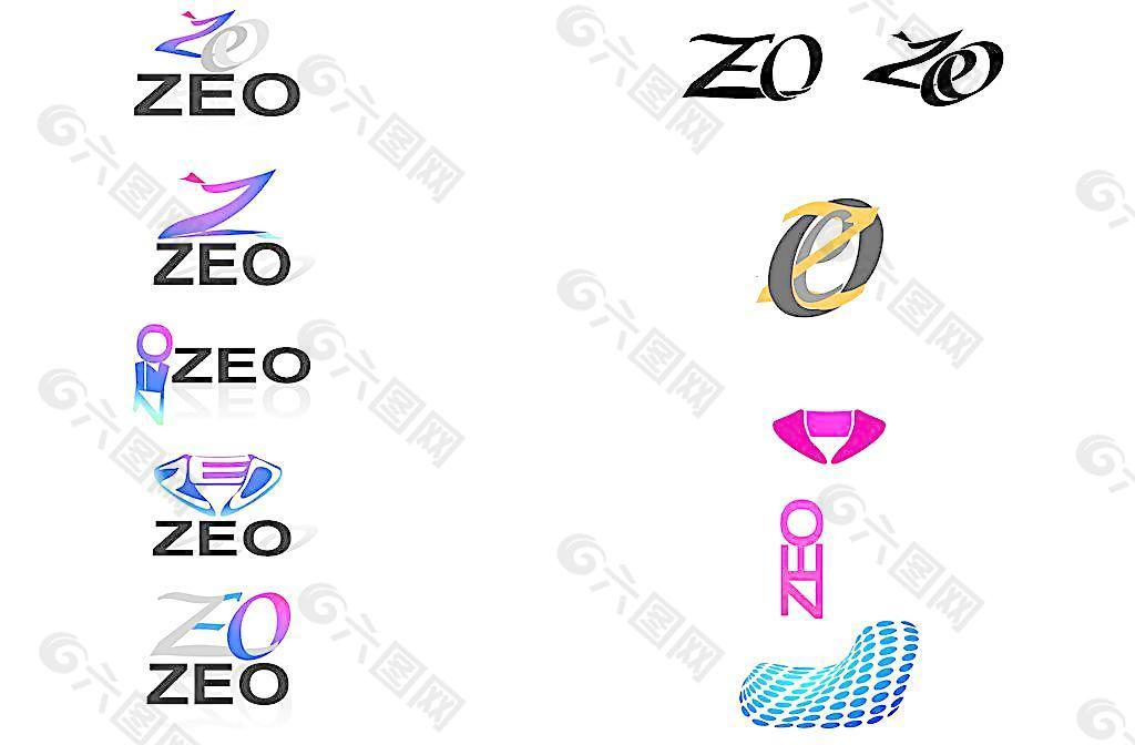 ZEO网络服装店标志设计图片