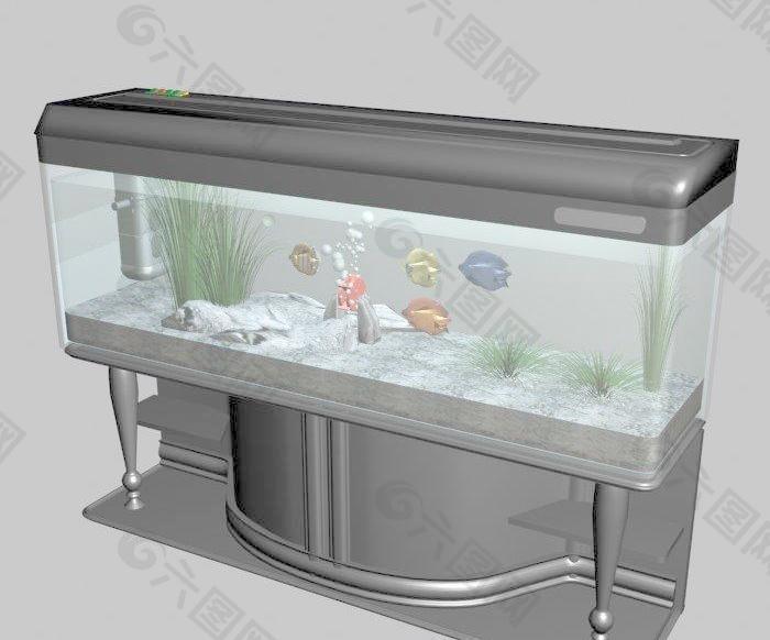 水族箱+鱼缸模型