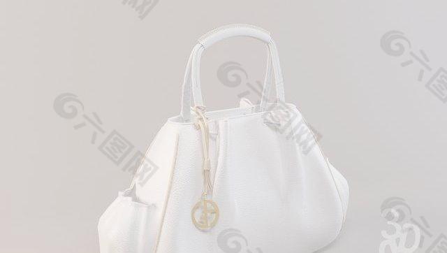 Armani handbag 女式白色手提包