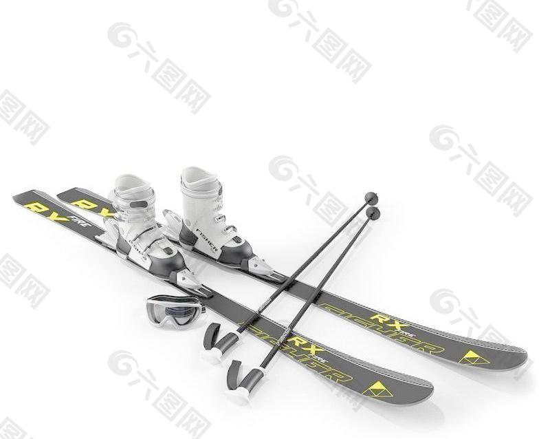 双板滑雪鞋