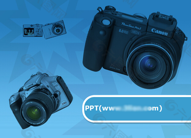 单反相机摄影PPT模板