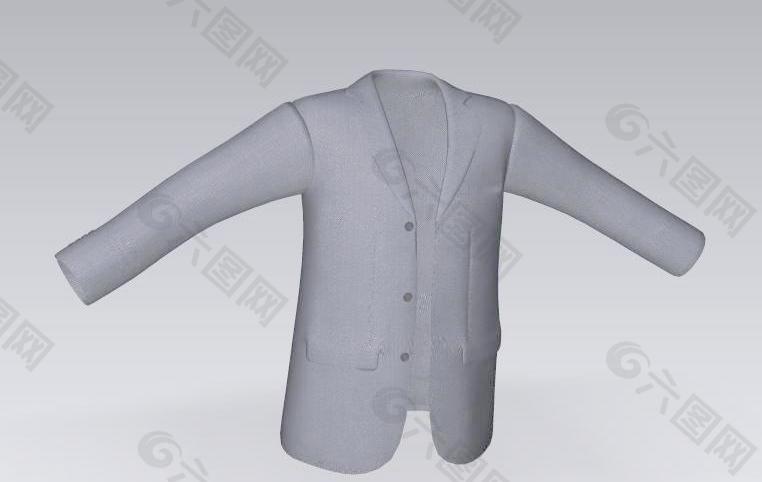 Suit jacket 三种西装外套（包含贴图）04