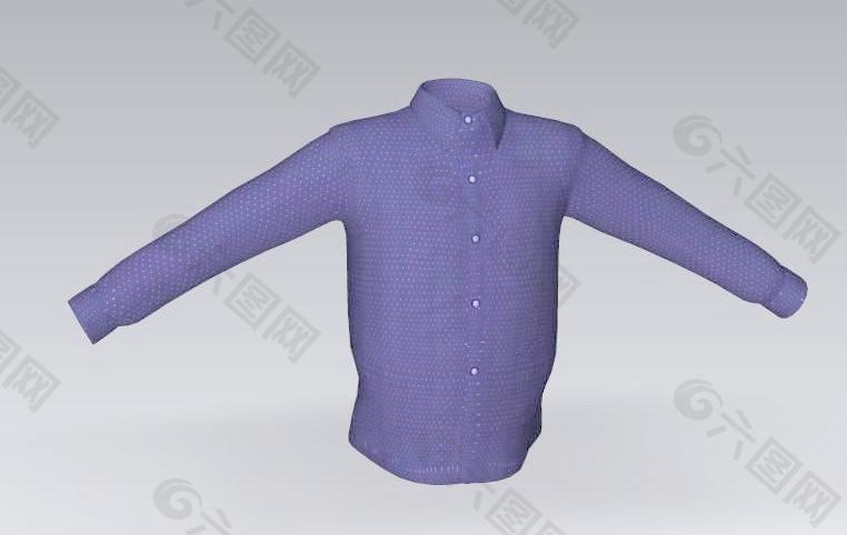 Clothes 三种男式上衣（包含贴图）011