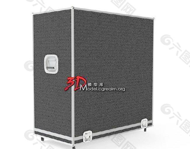 乐器整理箱 FenderCase 80x80x40 (带贴图)