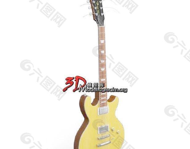 电吉他 Gibson LesPaul DoubleCutaway (带贴图)