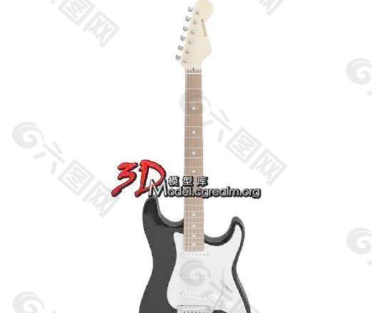 电吉他 Fender Stratocaster (带贴图)