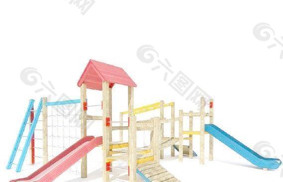 公园儿童玩具 组合滑梯 儿童游乐设备