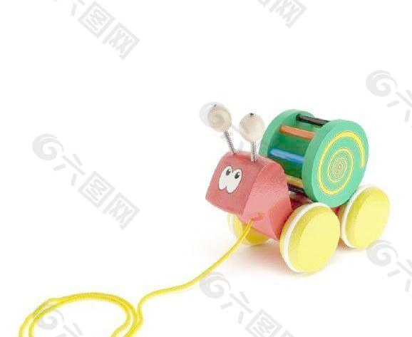 儿童玩具 小蜗牛玩具车