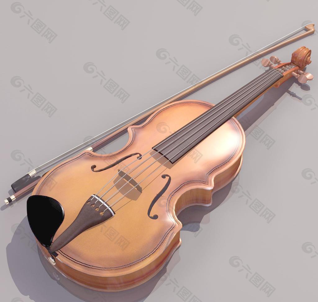 violin 小提琴樂器模型01