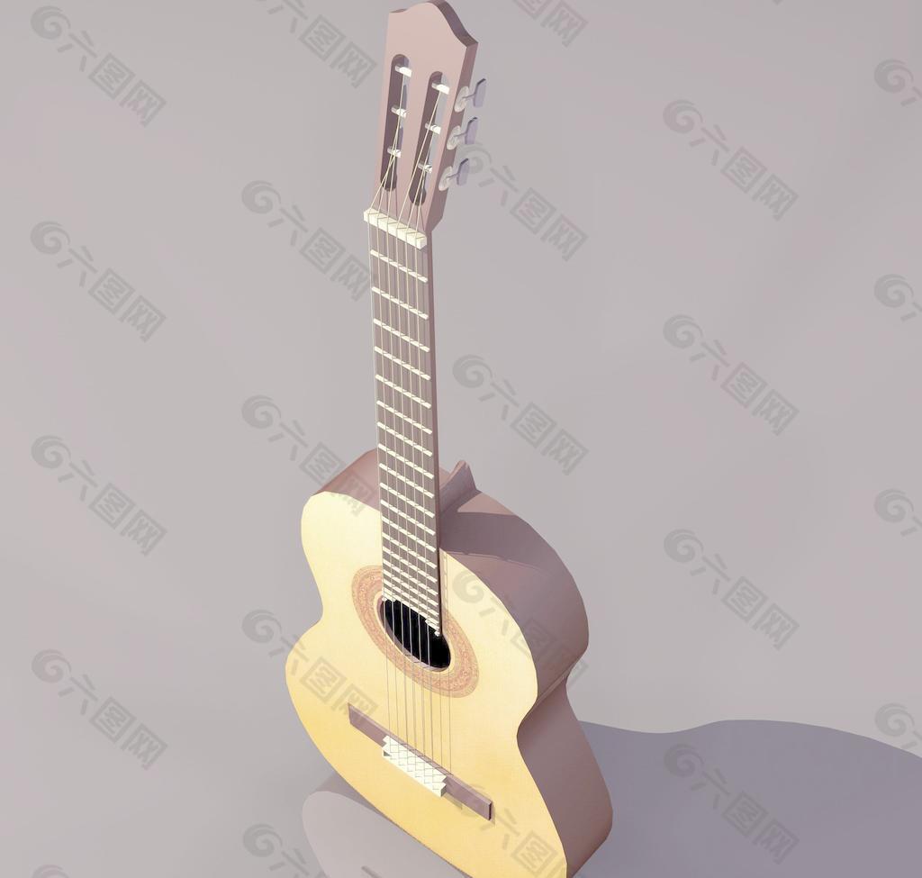 GUITAR 吉他乐器模型01