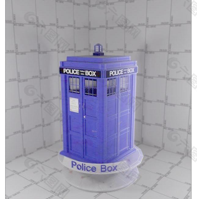 警察亭 Tardis - Police Box