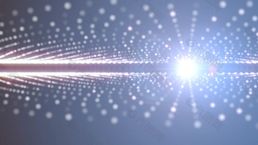 闪烁的光粒子运动的背景 视频免费下载