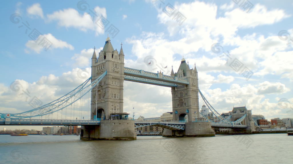 伦敦塔桥间隔股票视频 视频免费下载